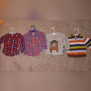 Gray Bear Graphic Kids Sweatshirt